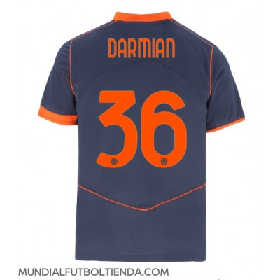 Camiseta Inter Milan Matteo Darmian #36 Tercera Equipación Replica 2025-26 mangas cortas Camiseta Inter Milan Matteo Darmian #36 Tercera Equipación Replica 2025-26 mangas cortas